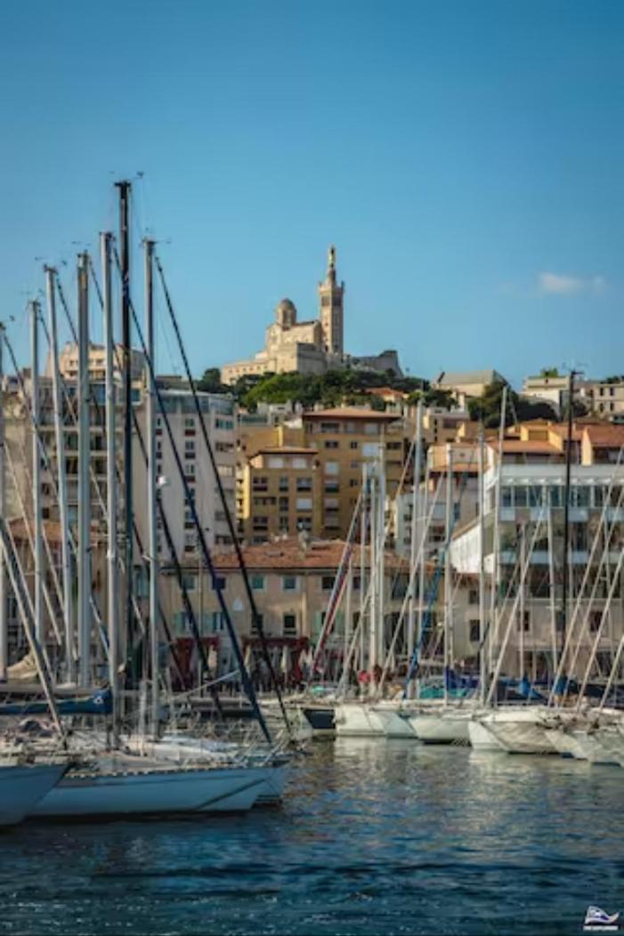 Studio Calanques Pres Du Vieux Port Marselha Exterior foto