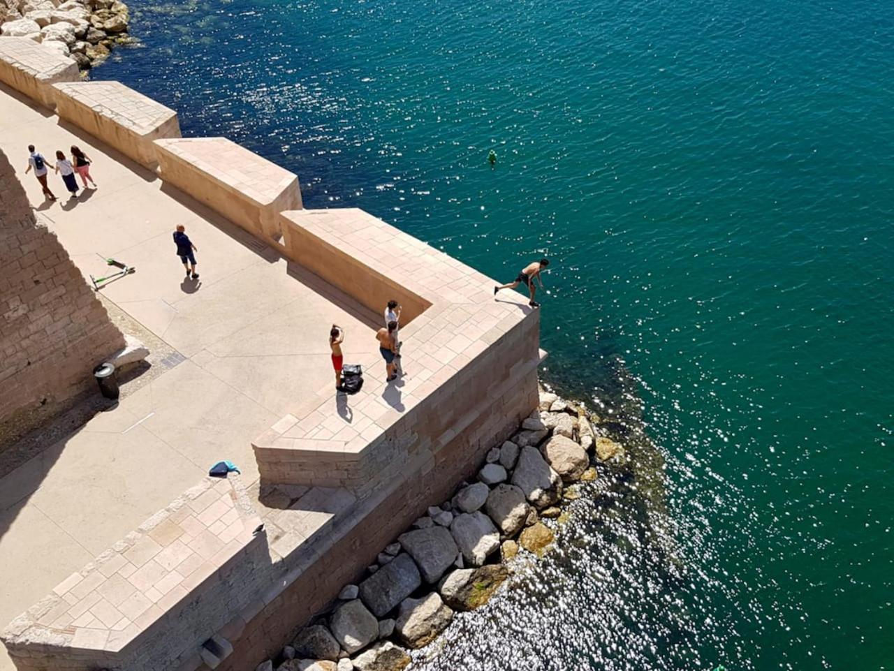 Studio Calanques Pres Du Vieux Port Marselha Exterior foto